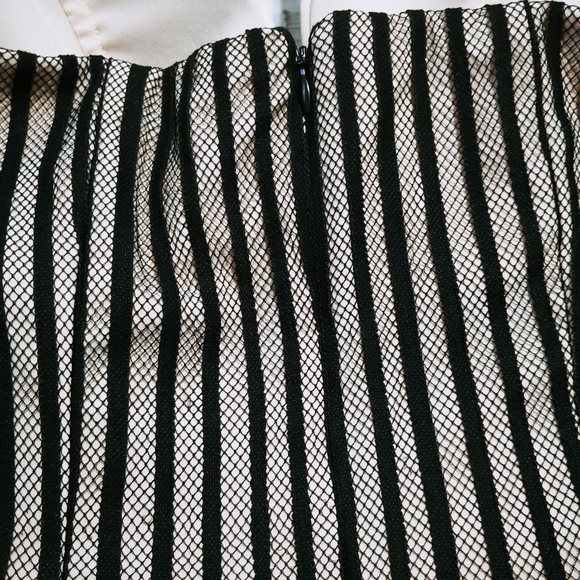 GUESS Black Lace Bodycon Strapless Vacation Dress - Picture 7 of 12